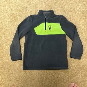 Spyder boys pullover fleece, size Small (7-8)